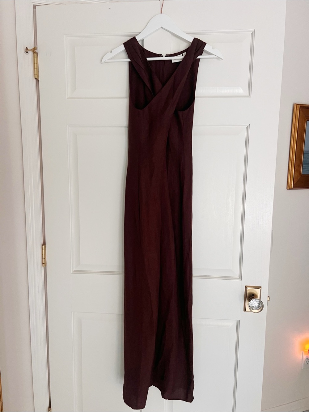 Julia Amory Camille Dress Linen Coco XS